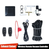 Exhaust Cutout Wireless Remote Vacuum Valve Controller Set with 2 Remotes F1 Racing