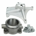 Exhaust Housing Pedestal & Compressor Wheel For 1994-1997 Ford 7.3L Powerstroke SILICONEHOSEHOME