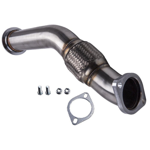 Exhaust Turbo Downpipe compatible for BMW 3 SERIES M57 DIESEL E90/ E91 /E92 2008-2012 compatible for BMW 5 MaxpeedingRods