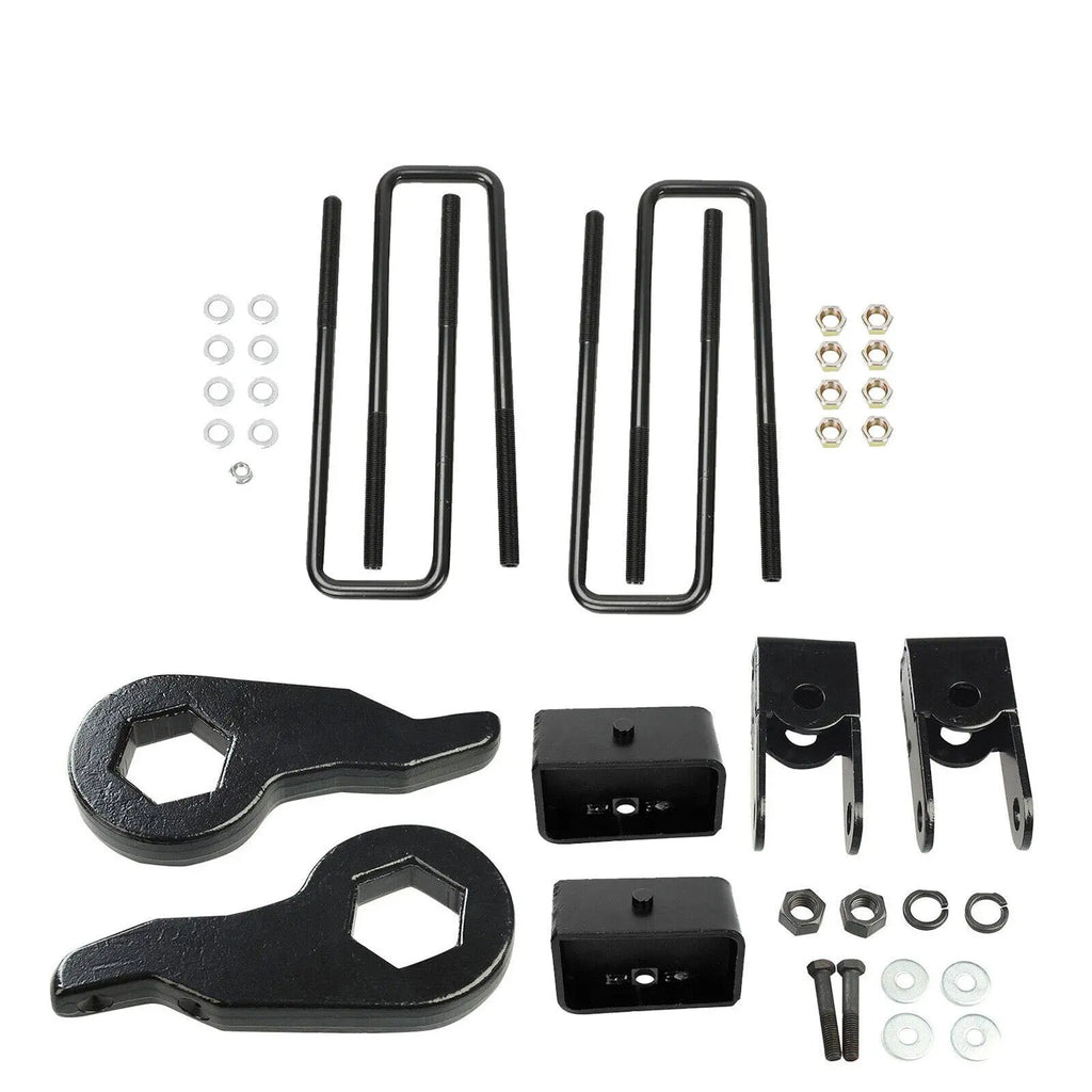 Extenders Leveling Lift Kit For 9907 3" Front+2" Rear+Shock Chevy Gmc Dynamic Performance Tuning