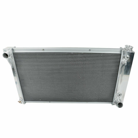 FIT Chevy GMC C/K Series Pickup Truck 1967-1972 Aluminum Cooling Radiator 3 Row SILICONEHOSEHOME