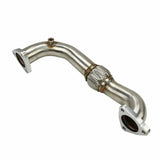 Fit 2008-2010 Ford 6.4L Powerstroke Diesel Heavy Duty Polished Up Pipes No EGR F1 Racing