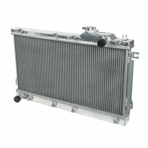 Fit 90-97 Mazda Miata MX5 MT 2 Row Bolt On Full Aluminum Core Racing Radiator SILICONEHOSEHOME