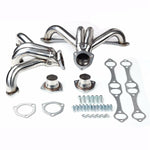 Fit for Chevy Stainless Hugger Headers Small Block SB V8 Engines 283 305 327 350 SILICONEHOSEHOME