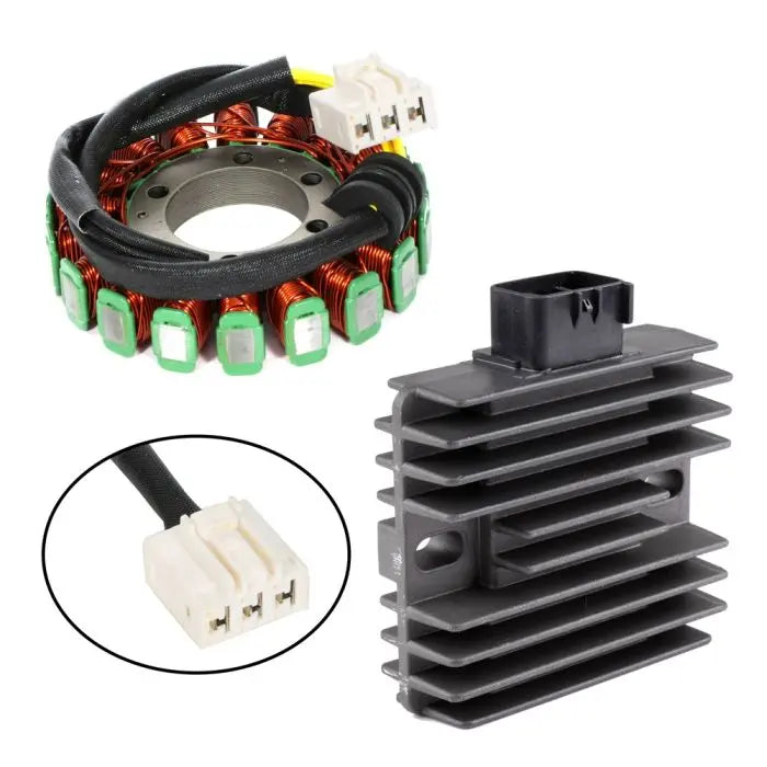 For 0616 Yamaha YZFR6 Coil Stator+Voltage Regulator Rectifier