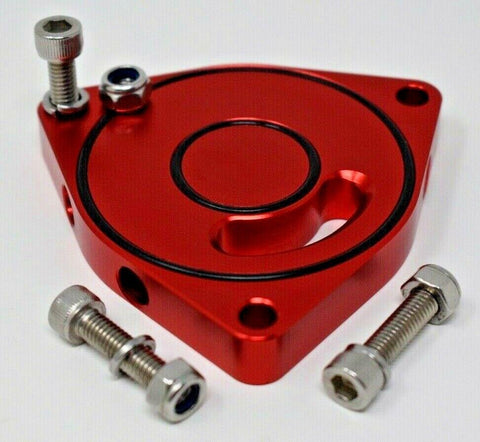 For 11-17 Hyundai Sonata Coupe Blow Off Valve Plate Spacer BOV Billet 1.6T 2.0T MD Performance