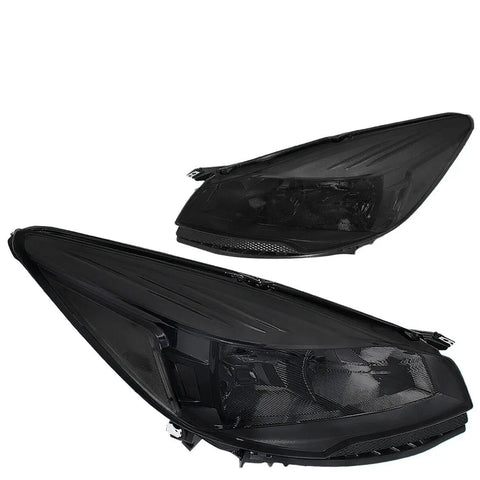 13-16 Ford Escape Smoke Housing Clear Corner Replacement Headlight/Lamp L+R DNA MOTORING