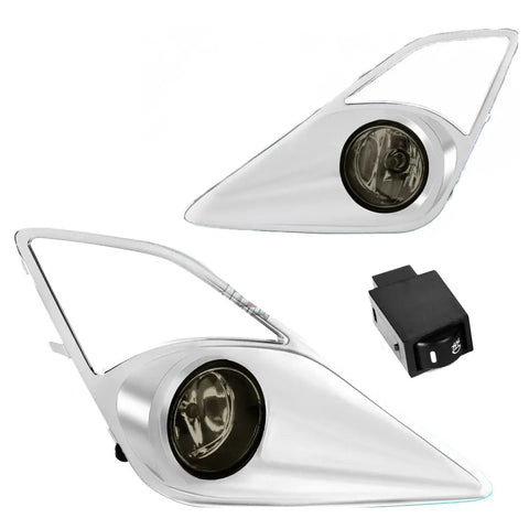 13-16 Toyota Frs/Ft86/Gt86 Smoked Tinted Oe Pair Fog Light Lamp+Bulb+Switch DNA MOTORING