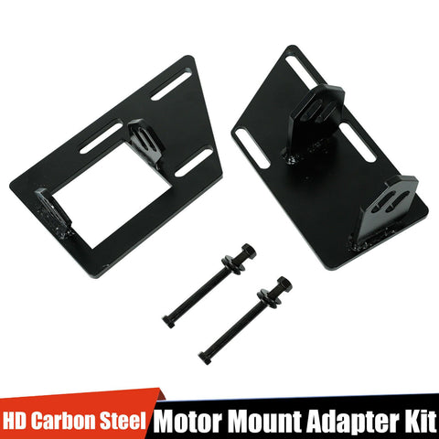 For 1983-2005 S-10 S15 Blazer Jimmy Sonoma V8 SBC 350 Conversion Motor Mount Kit F1 Racing