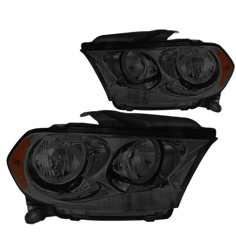 For 1991-1994 Ford Explorer Led Drl Bar Headlight Bumper Lamps+Tools Black/Clear DNA MOTORING
