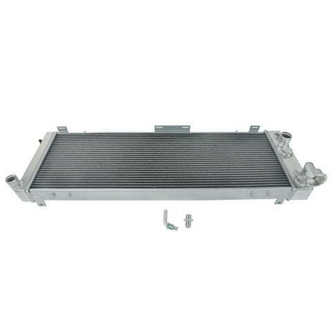 For 1991-2001 Jeep Cherokee Comanche 2.5L 4.0L I4 I6 Full Aluminum Radiator 3Row SILICONEHOSEHOME