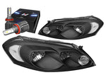 For 1996-1998 Honda Civic Ek Type-R Look Black Clear Side Headlight Lamp+Tools DNA MOTORING