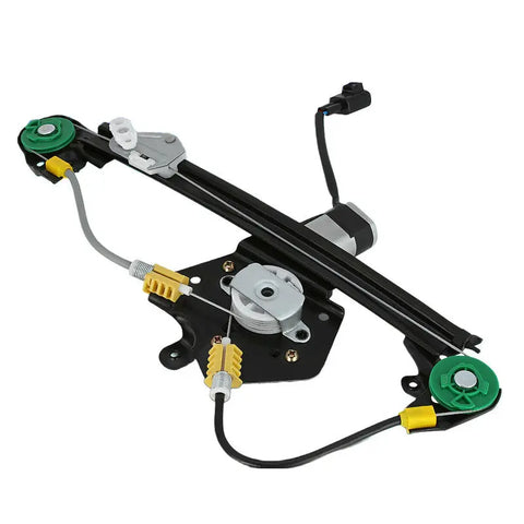 1997-2003 Malibu Cutlass Rear Left Lh Side Power Window Regulator W/Motor DNA MOTORING