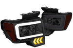For 1998-2002 Honda Accord Projector Headlight Lamp W/Led Kit+Cool Fan Chrome DNA MOTORING