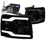 For 2000-2001 Nissan Altima Smoked Housing Clear Side Headlight/Lamp Replacement DNA MOTORING