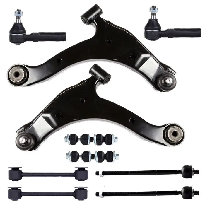 For 200105 Chrysler PT Cruiser 10pcs Front Rear Sway Bars Control Arm