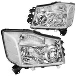 For 2001-2007 Gmc Sierra/Yukon Xl 1500 Denali Headlight W/Led Kit+ Fan Black DNA MOTORING