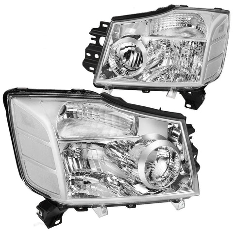 For 2001-2007 Gmc Sierra/Yukon Xl 1500 Denali Headlight W/Led Kit+ Fan Black DNA MOTORING
