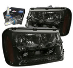 For 2004-2007 Bmw 525I 3D Led U-Halo Headlight Lamp W/Led Kit+Cool Fan Black DNA MOTORING