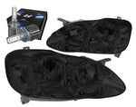 For 2004-2008 Ford F150 Mark Lt Led Drl Projector Headlight Lamps Smoked Amber DNA MOTORING