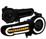 For 2004-2012 Chevy Colorado/Gmc Canyon Headlight Lamp W/Led Kit+Cool Fan Chrome DNA MOTORING