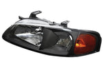 For 2004-2012 Chevy Colorado/Gmc Canyon Pair Headlight+Bumper Lamps Black/Clear DNA MOTORING