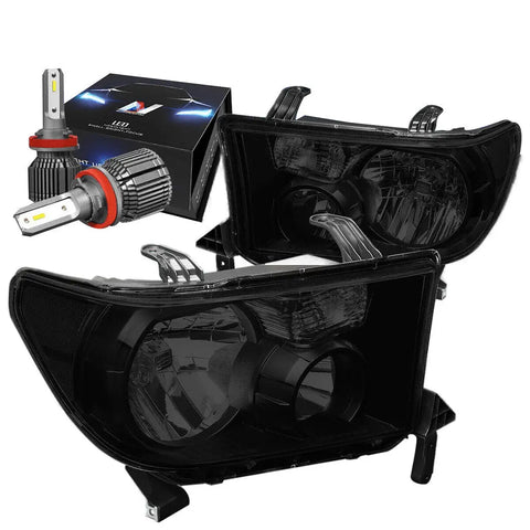 For 2005-2006 Toyota Camry Xv30 Oe Replacement Headlights W/Led Kit+Cool Fan DNA MOTORING