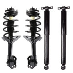 For 2005-2007 Honda Odyssey 4x Rear Complete Struts Mounts Spring & Front Shocks ECCPP
