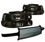 For 2006-2008 Ram Sequential Projector Headlight Lamp W/Led Kit Slim Style Black DNA MOTORING