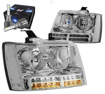 For 2006-2009 Ram Truck Led Drl Sequential Projector Headlight+Tools Black/Amber DNA MOTORING