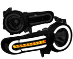 For 2006-2010 Sienna Replacement Headlight Head Lamp W/Led Kit Slim Style Smoked DNA MOTORING