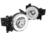 For 2006-2010 Sienna Replacement Headlight Lamps W/Led Kit+Cool Fan Smoked/Amber DNA MOTORING