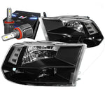 For 2006-2010 Vlokswagen Passat Projector Headlight Head Lamp+Tools Black/Clear DNA MOTORING