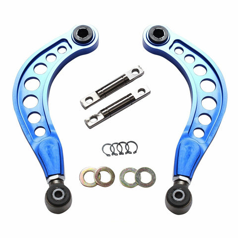 For 2006-2015 Honda Civic 1.8L 2.0L Rear Camber Control Arm Correction Kit Blue SILICONEHOSEHOME
