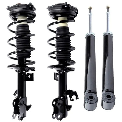 For 2007-12 Nissan Versa 4pcs F & R Complete Struts Assembly Shock Absorbers Kit ECCPP