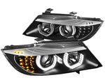 For 2007-2011 Honda Crv Oe Style Headlight Head Lamps W/Led Kit+Cool Fan Smoked DNA MOTORING