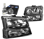 For 2007-2013 Sequoia Tundra Headlights W/Led Hid Kit+Cooling Fan Smoked/Clear DNA MOTORING