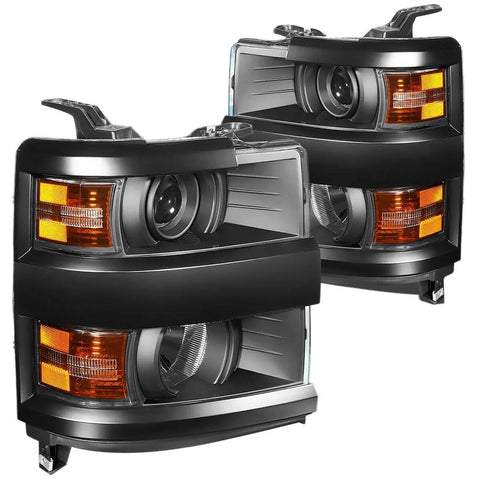For 2007-2014 Fj Cruiser Led Drl+Sequential Chasing Turn Signal Headlight Lamps DNA MOTORING