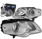 For 2007-2014 Fj Cruiser Pair 3D Led Drl+Sequential Turn Signal Headlight Lamp DNA MOTORING