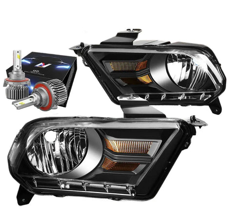 For 2007-2014 Tahoe Suburban Led Drl Projector Headlight W/ Sequential Signal DNA MOTORING