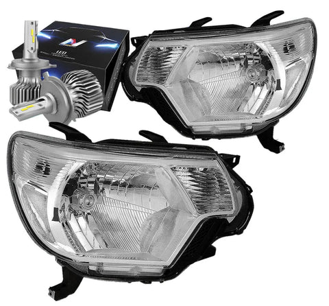 For 2009-2012 Bmw E90 3D Led U-Halo Headlight Lamps W/Led Kit Slim Style Black DNA MOTORING