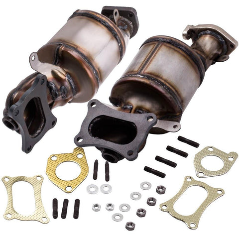 For 2009-2014 Acura TL 3.5L and 3.7L Catalytic Converter Front Left and Right MaxSpeedingRods