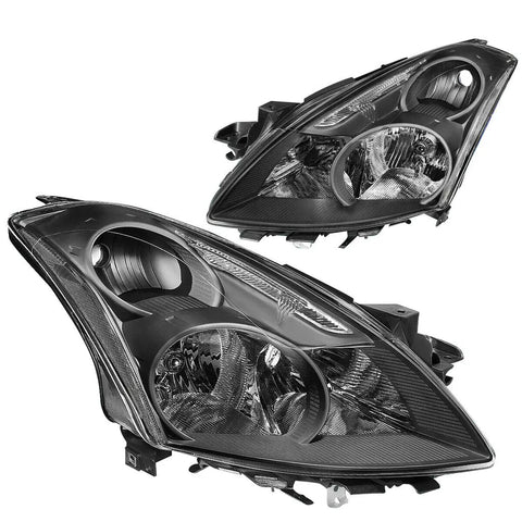 For 2010-2012 Nissan Altima Sedan Oe Black Housing Clear Side Headlight/Lamps DNA MOTORING