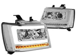 For 2011-2016 Ford F250 Drl Halo Projector Headlights W/Led Kit+Cool Fan Black DNA MOTORING
