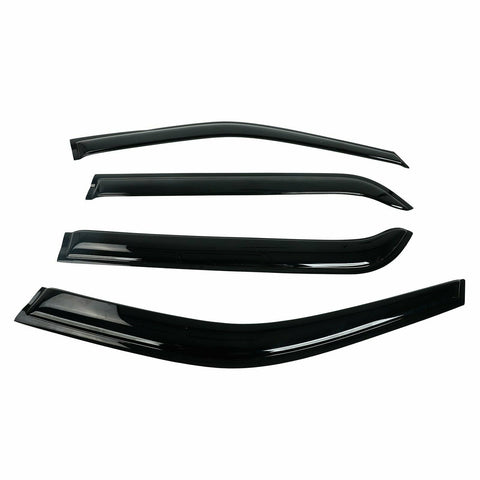 For 2011-2019 Ford Explorer JDM Mugen Style Window Visor Rain Guards Sun Shade SILICONEHOSEHOME