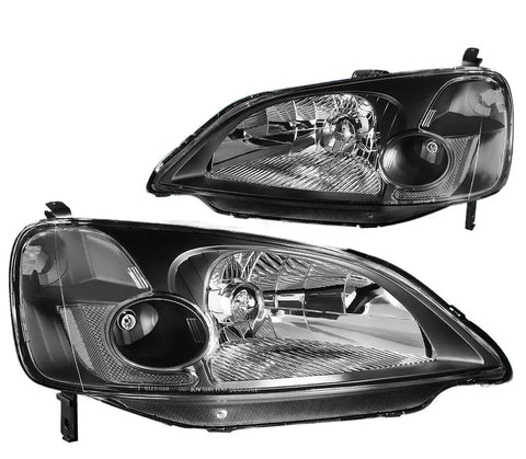 For 2011-2020 Sienna Xl30 Headlight Lamps W/Led Hid Kit+Cooling Fan Smoked/Clear DNA MOTORING