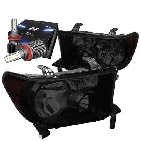 For 2012-2014 Ford Focus Mkiii Signal Headlight Lamp W/Led Kit Slim Style Chrome DNA MOTORING