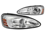 For 2012-2015 Toyota Tacoma Headlight Lamps W/Led Kit+Cooling Fan Chrome/Clear DNA MOTORING