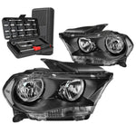 For 2013-2016 Mazda Cx5 Pair Oe Style Projector Headlight Lamps Set Chrome/Clear DNA MOTORING