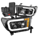 For 2014-2016 Mazda 3 Projector Headlight Oe Replace W/Led Kit+Cool Fan Smoked DNA MOTORING